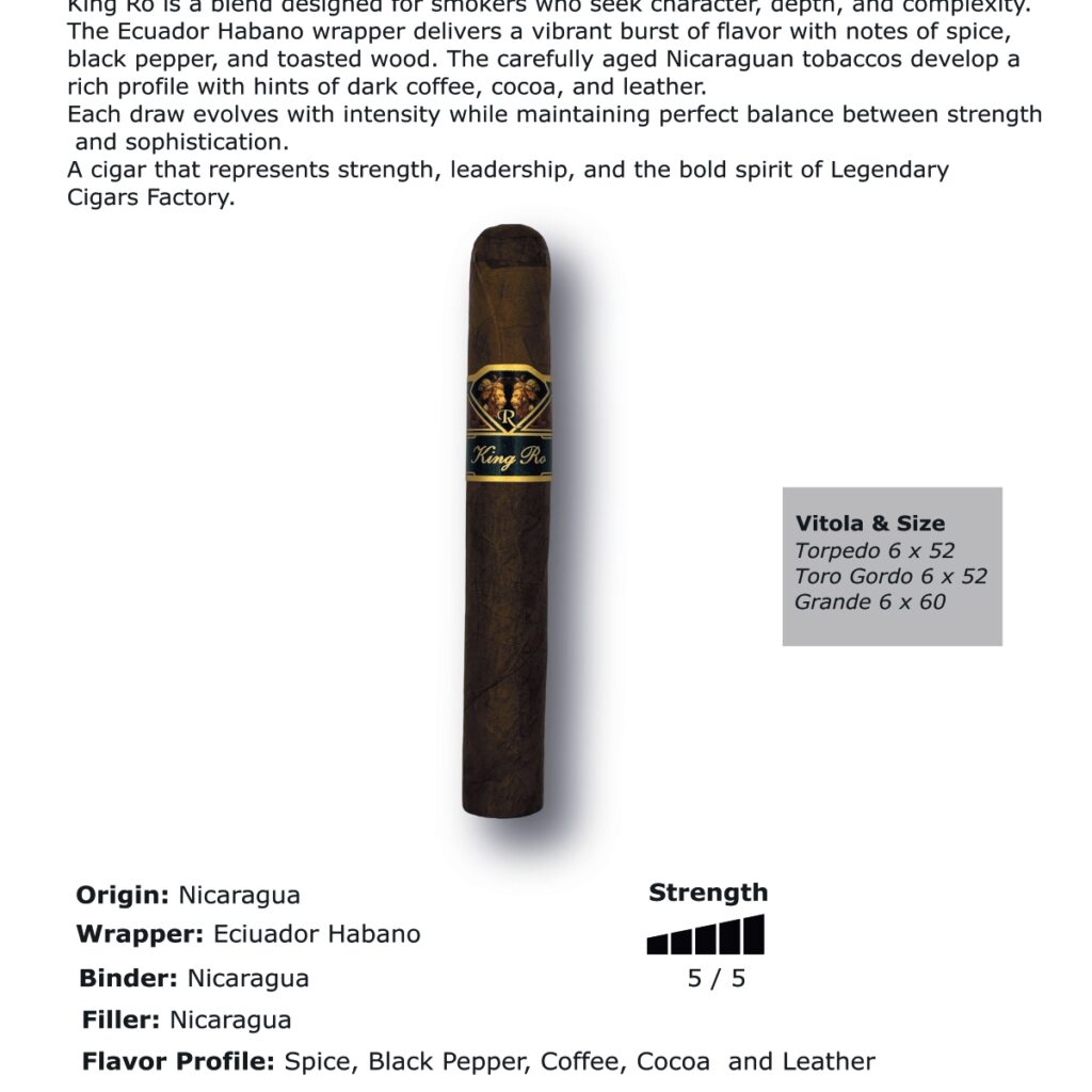 LEGENDARY Cigar King Pro